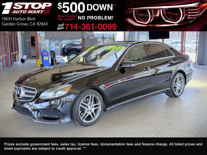 2016 MERCEDES-BENZ E-CLASS for sale in GARDEN GROVE