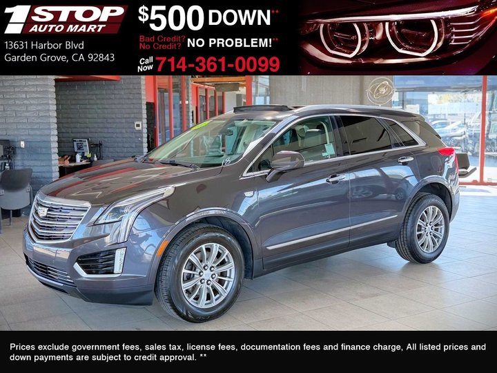 2018 CADILLAC XT5 for sale in GARDEN GROVE