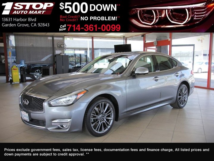 GRAPHITE SHADOW, 2017 INFINITI Q70 Image 