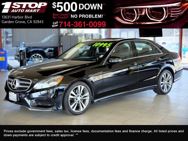 2016 MERCEDES-BENZ E-CLASS for sale in GARDEN GROVE