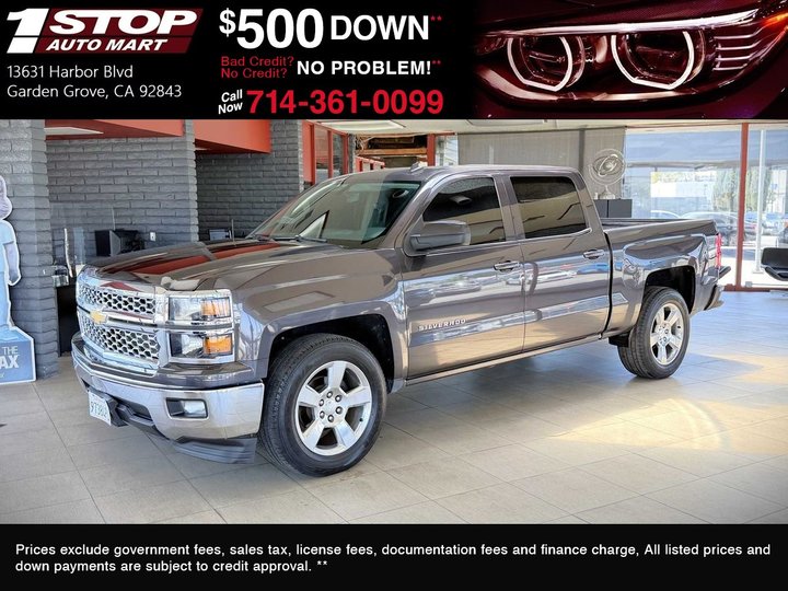 2014 CHEVROLET SILVERADO 1500 CREW CAB for sale in GARDEN GROVE