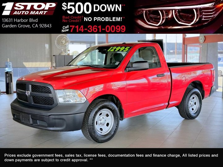 2014 RAM 1500 REGULAR CAB for sale in GARDEN GROVE
