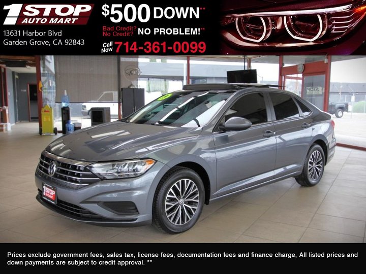 PLATINUM GRAY METALLIC, 2019 VOLKSWAGEN JETTA Image 