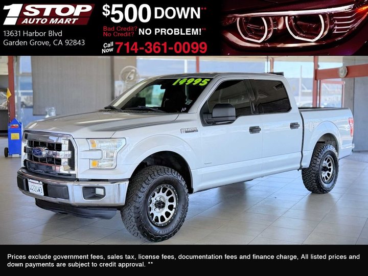 2015 FORD F150 SUPERCREW CAB for sale in GARDEN GROVE