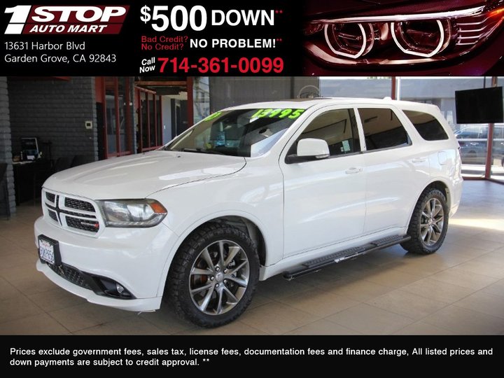 BRIGHT WHITE CLEARCOAT, 2014 DODGE DURANGO Image 