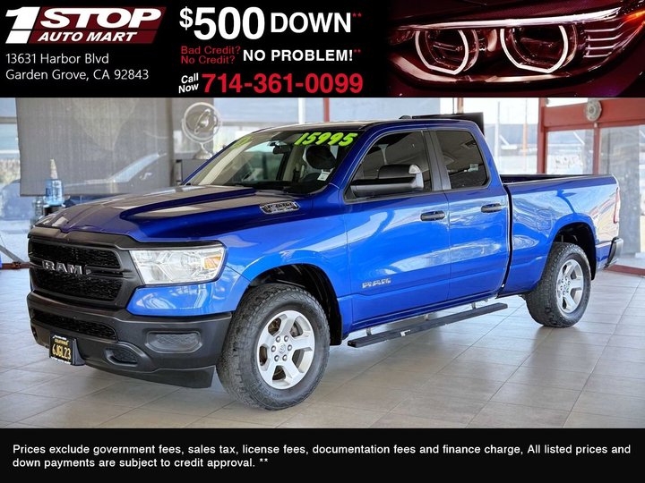 2019 RAM 1500 QUAD CAB for sale in GARDEN GROVE