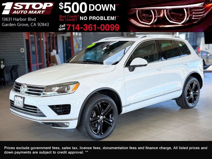 2017 VOLKSWAGEN TOUAREG for sale in GARDEN GROVE