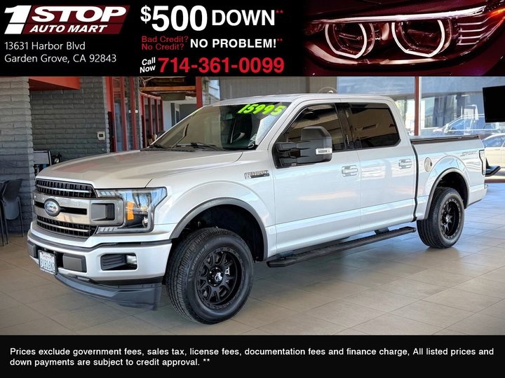 2018 FORD F150 SUPERCREW CAB for sale in GARDEN GROVE