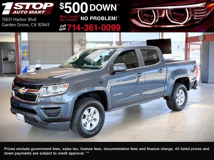 2020 CHEVROLET COLORADO CREW CAB for sale in GARDEN GROVE