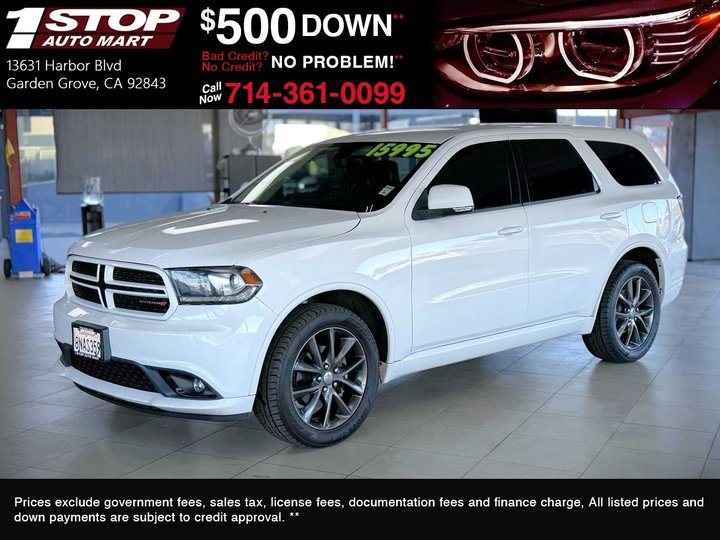 2018 DODGE DURANGO for sale in GARDEN GROVE