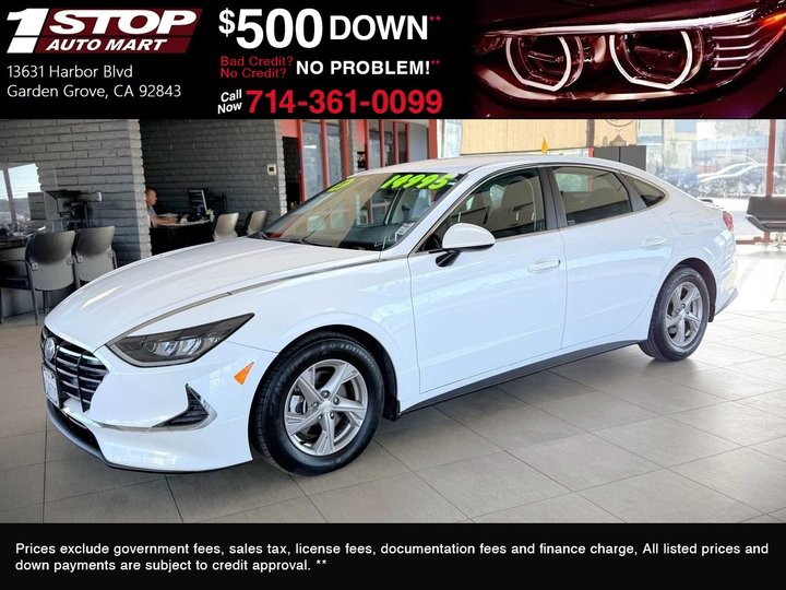 2020 HYUNDAI SONATA for sale in GARDEN GROVE