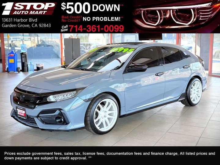 2021 HONDA CIVIC for sale in GARDEN GROVE