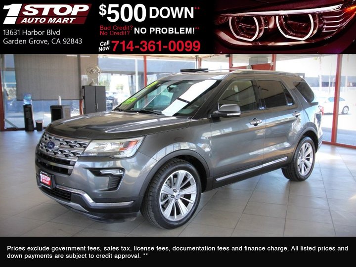 MAGNETIC METALLIC, 2018 FORD EXPLORER Image 