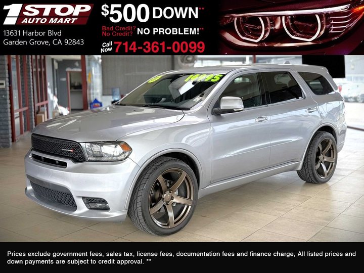 2019 DODGE DURANGO for sale in GARDEN GROVE