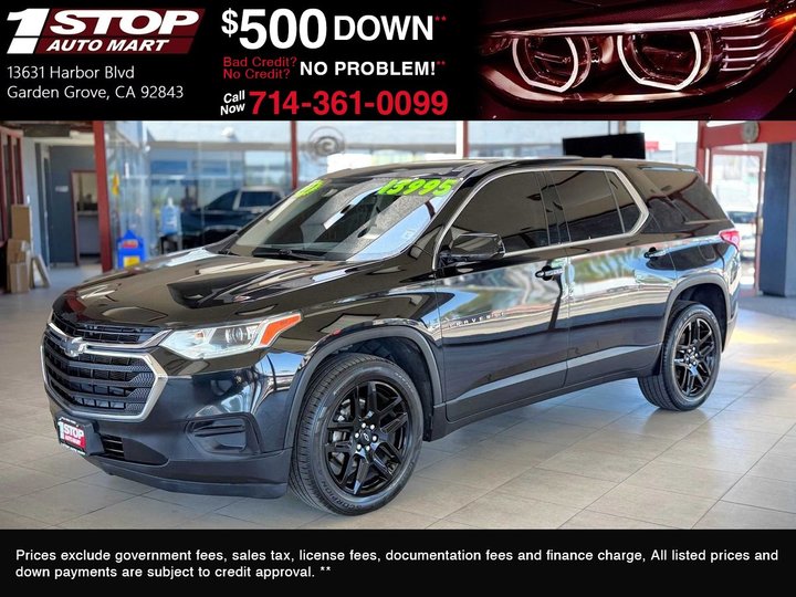 2020 CHEVROLET TRAVERSE for sale in GARDEN GROVE