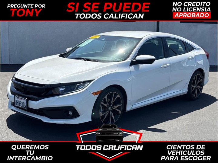 2019 HONDA CIVIC for sale in GARDEN GROVE