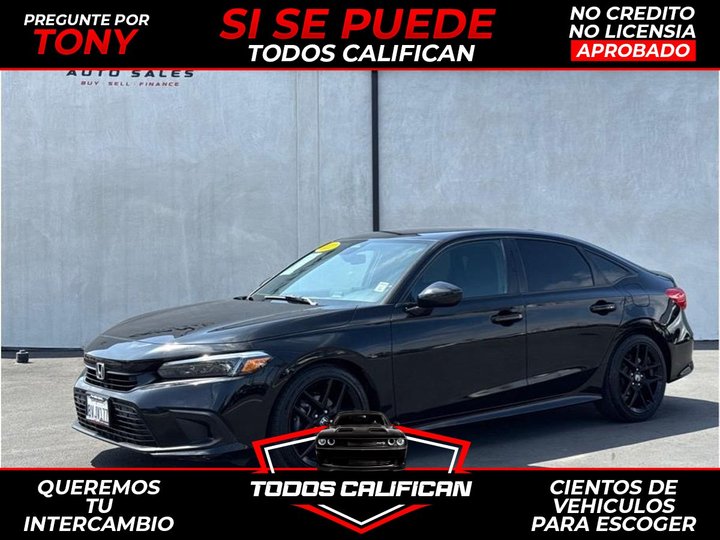 2022 HONDA CIVIC for sale in GARDEN GROVE
