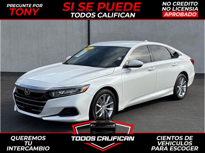 2021 HONDA ACCORD for sale in GARDEN GROVE