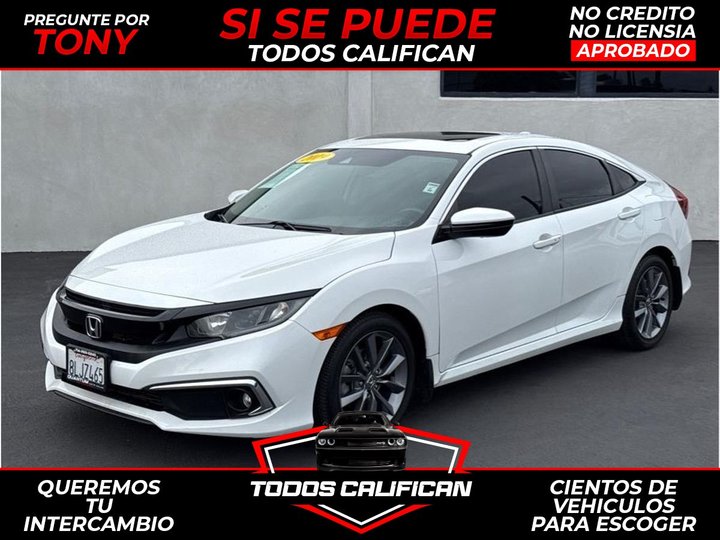 2019 HONDA CIVIC for sale in GARDEN GROVE