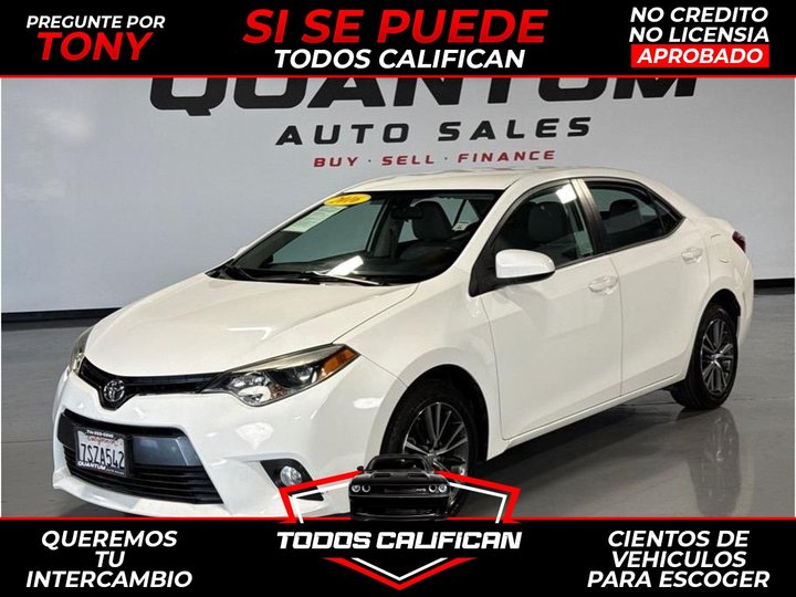 2016 TOYOTA COROLLA for sale in GARDEN GROVE