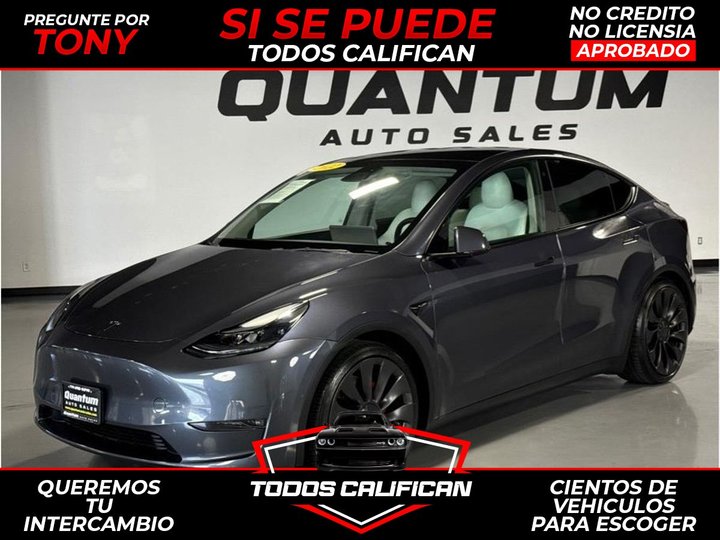 2022 TESLA MODEL Y for sale in GARDEN GROVE