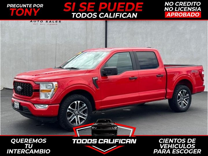 2021 FORD F150 SUPERCREW CAB for sale in GARDEN GROVE
