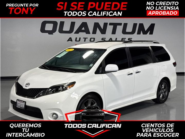 2017 TOYOTA SIENNA for sale in GARDEN GROVE