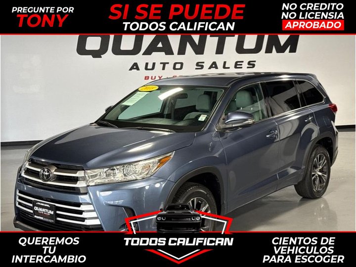 2018 TOYOTA HIGHLANDER for sale in GARDEN GROVE