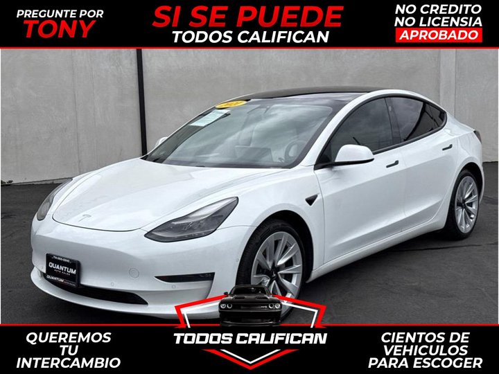 2021 TESLA MODEL 3 for sale in GARDEN GROVE