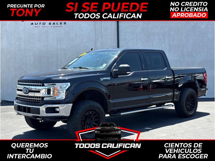 2020 FORD F150 SUPERCREW CAB for sale in GARDEN GROVE