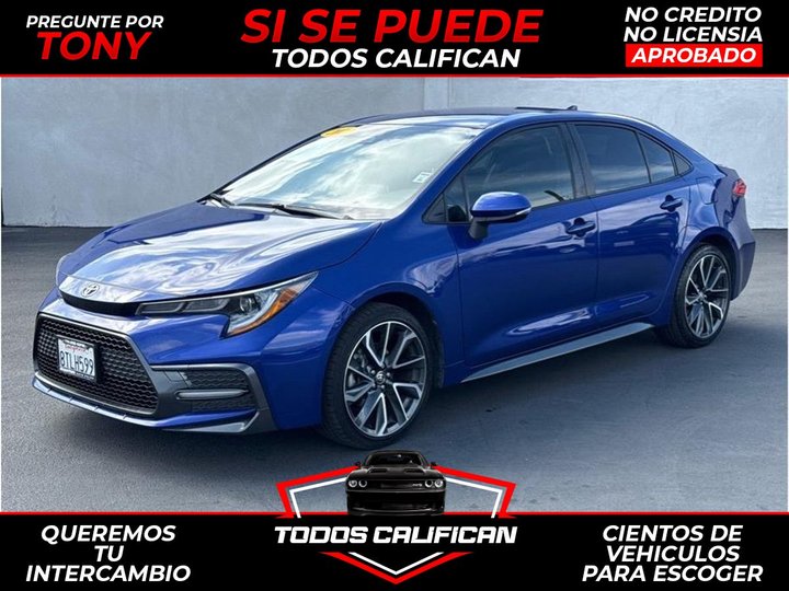 2021 TOYOTA COROLLA for sale in GARDEN GROVE