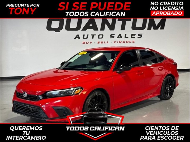 2022 HONDA CIVIC for sale in GARDEN GROVE