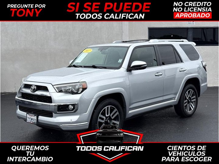2017 TOYOTA 4RUNNER for sale in GARDEN GROVE