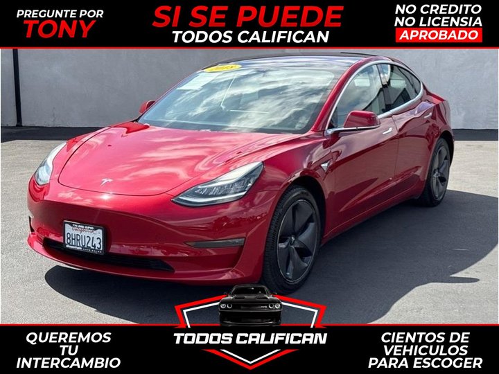 2018 TESLA MODEL 3 for sale in GARDEN GROVE