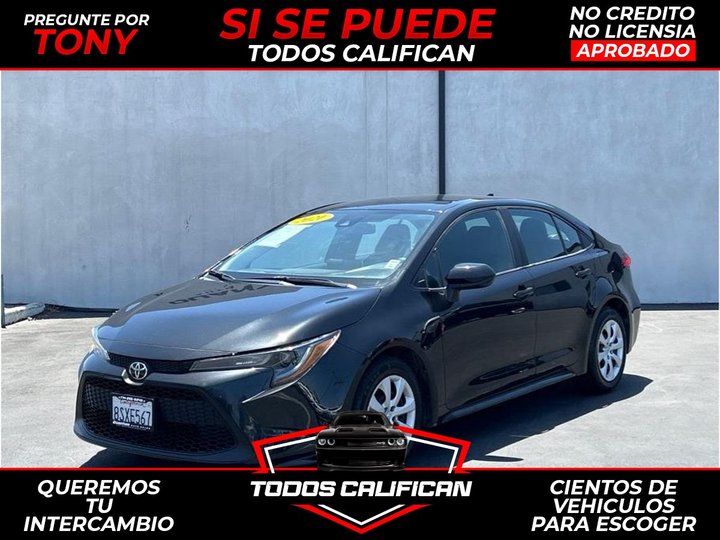 2021 TOYOTA COROLLA for sale in GARDEN GROVE