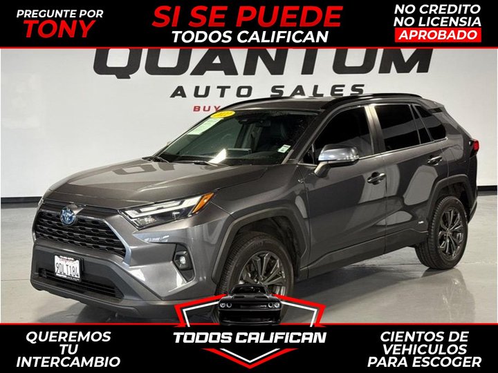 2022 TOYOTA RAV4 HYBRID for sale in GARDEN GROVE