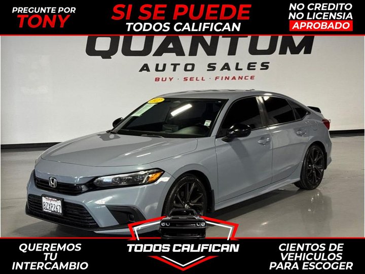 2022 HONDA CIVIC for sale in GARDEN GROVE