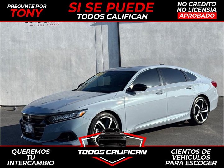 2022 HONDA ACCORD HYBRID for sale in GARDEN GROVE
