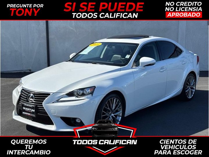 2015 LEXUS IS for sale in GARDEN GROVE