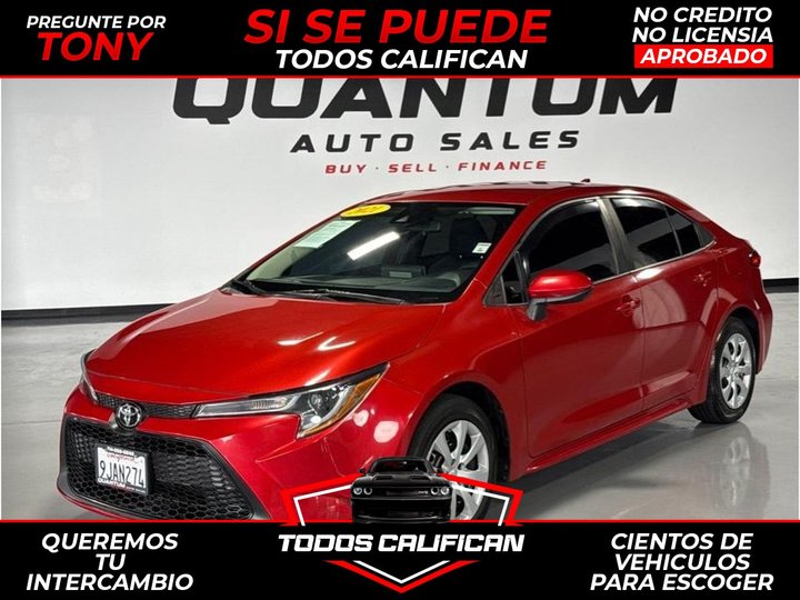 2021 TOYOTA COROLLA for sale in GARDEN GROVE