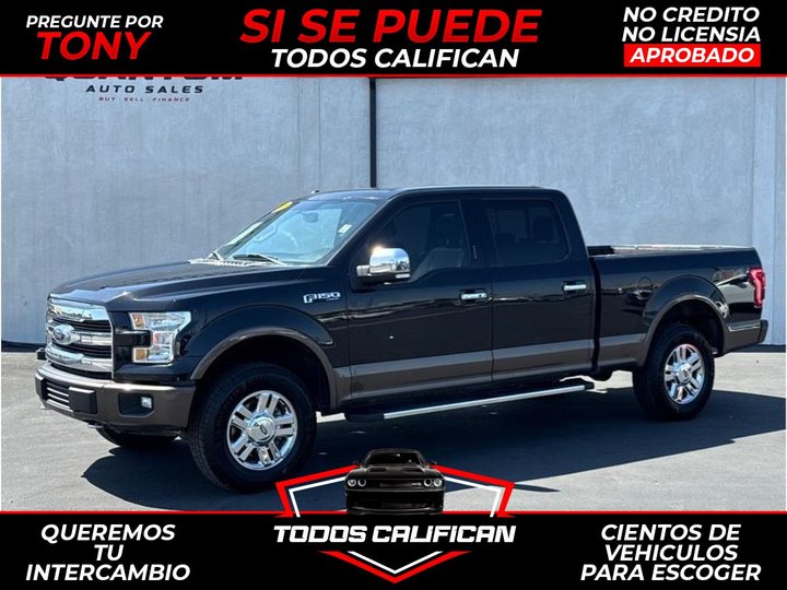 2015 FORD F150 SUPERCREW CAB for sale in GARDEN GROVE