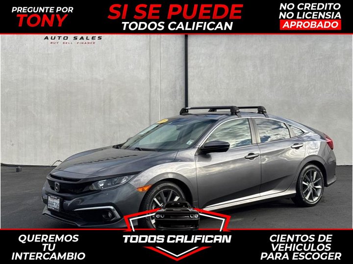 2019 HONDA CIVIC for sale in GARDEN GROVE