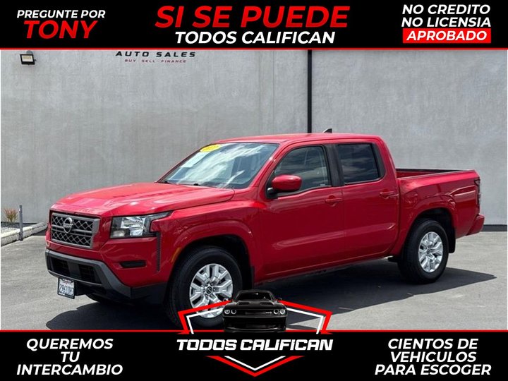 2022 NISSAN FRONTIER CREW CAB for sale in GARDEN GROVE