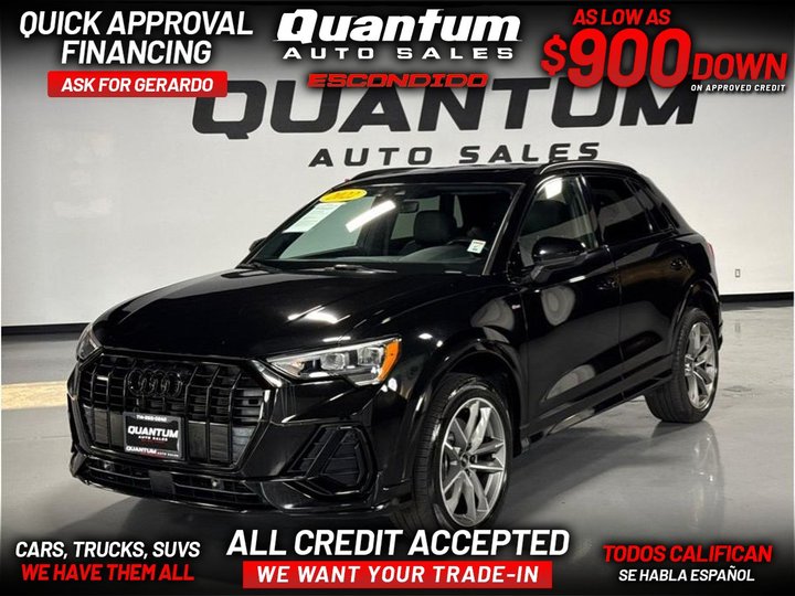 2022 AUDI Q3 for sale in ESCONDIDO