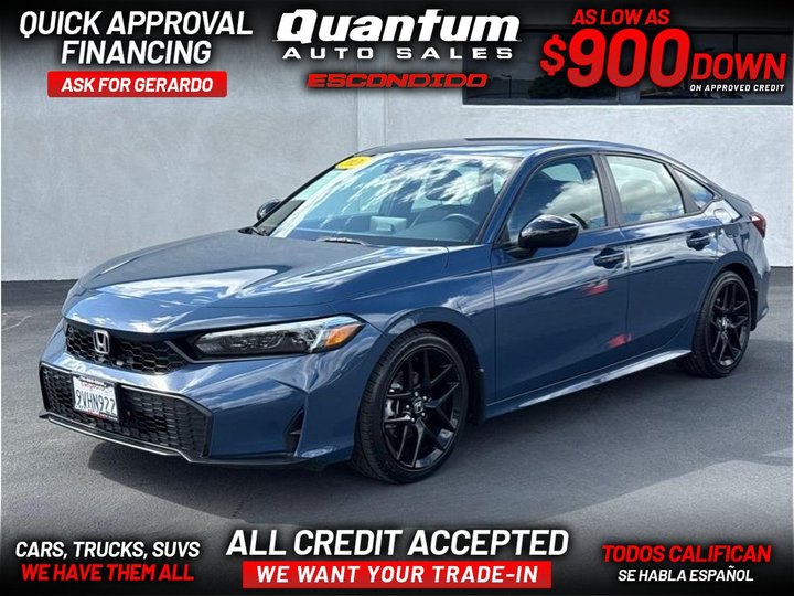 2026 HONDA CIVIC for sale in ESCONDIDO