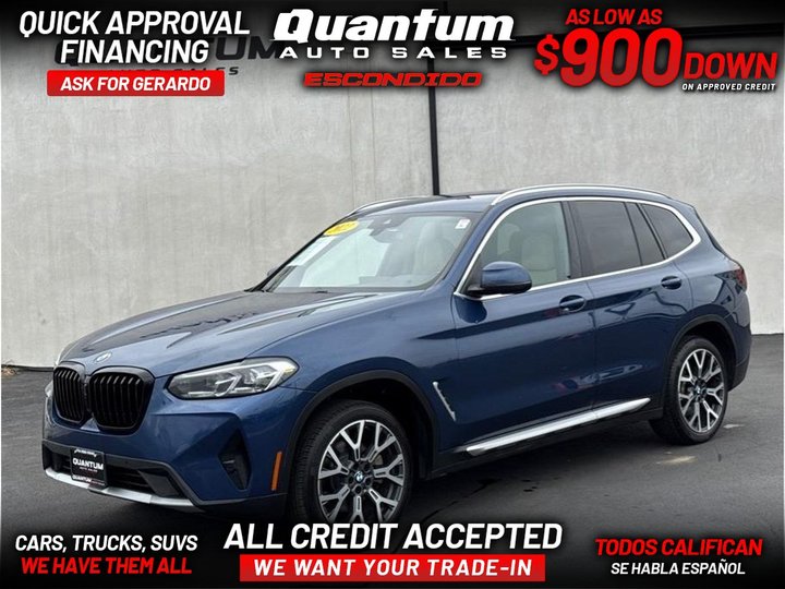 2022 BMW X3 for sale in ESCONDIDO