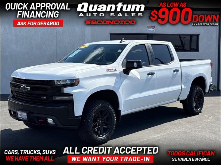 2021 CHEVROLET SILVERADO 1500 CREW CAB for sale in ESCONDIDO
