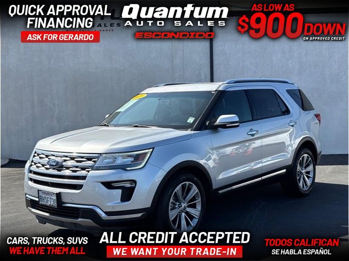 2018 FORD EXPLORER for sale in ESCONDIDO