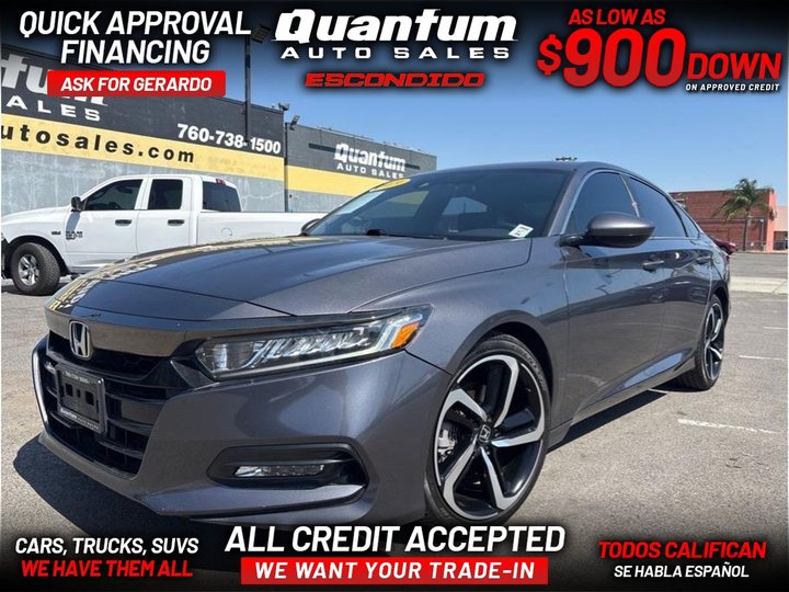 2019 HONDA ACCORD for sale in ESCONDIDO