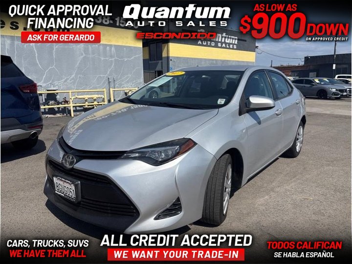 2017 TOYOTA COROLLA for sale in ESCONDIDO